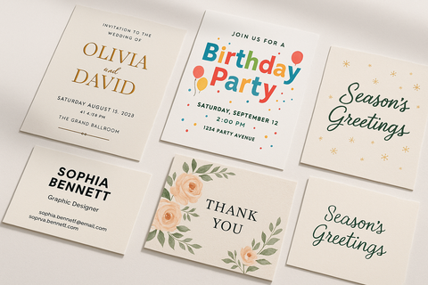 Custom Cards & Invitations