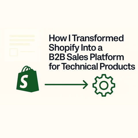 Building a B2B Sales Platform with Shopify — No Dev Team Required