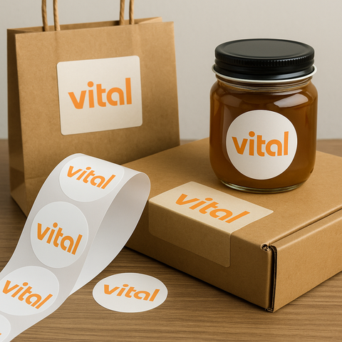 Stickers, Labels & Packaging