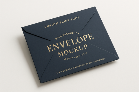 A7 Envelope custom envelope from a print shop
