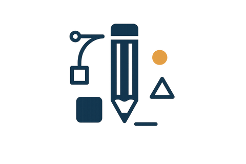 An icon for design services
