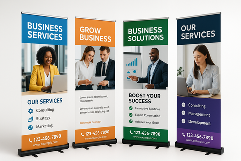 could you give me it with a white background behind the banners?