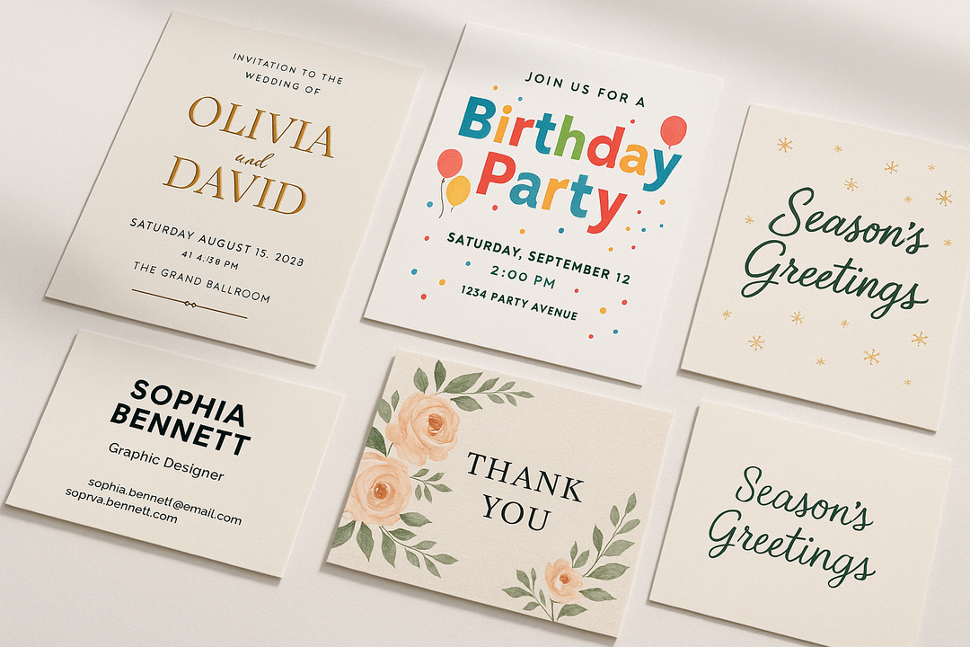 Invitation Card Local Custom Cards & Invitations | Local Minneapolis Printing – Vital Print Press