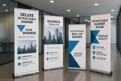 Deluxe Retractable Banners