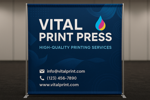 Fabric Banners for a tradeshow (make it branded)