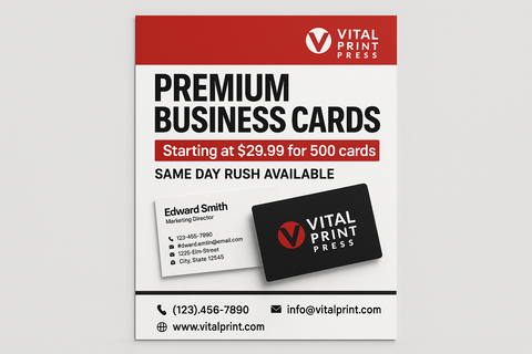 give me multiple flyers and dont use stock langauge (make real flyers)