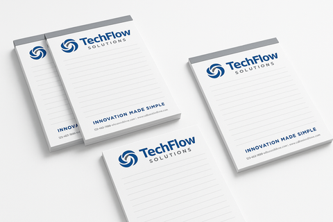 Notepads with real branding (not generic) that would be a take home at a trade show