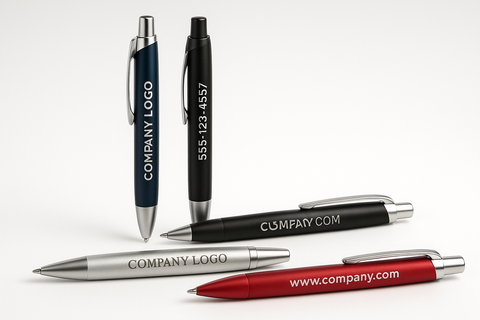 put logos or phone numbers on them - something to indicate branding