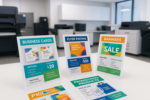 Sell Sheets from a print shot