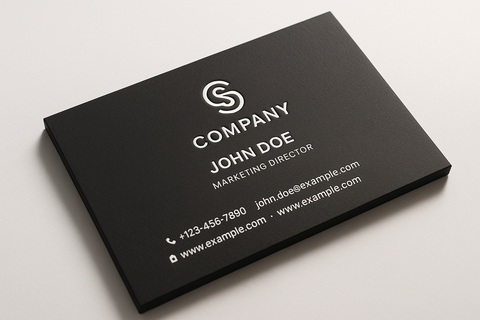 soft touch business card