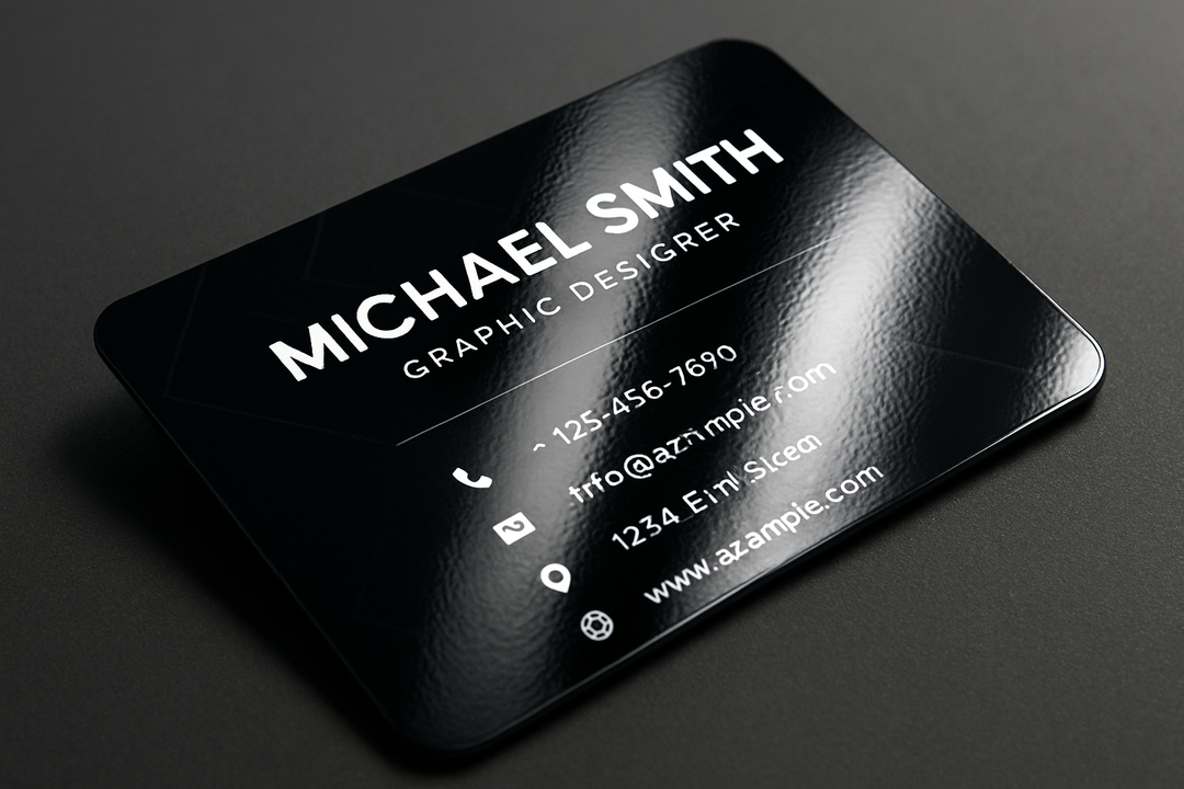 UV Coated Business Cards – Vital Print Press